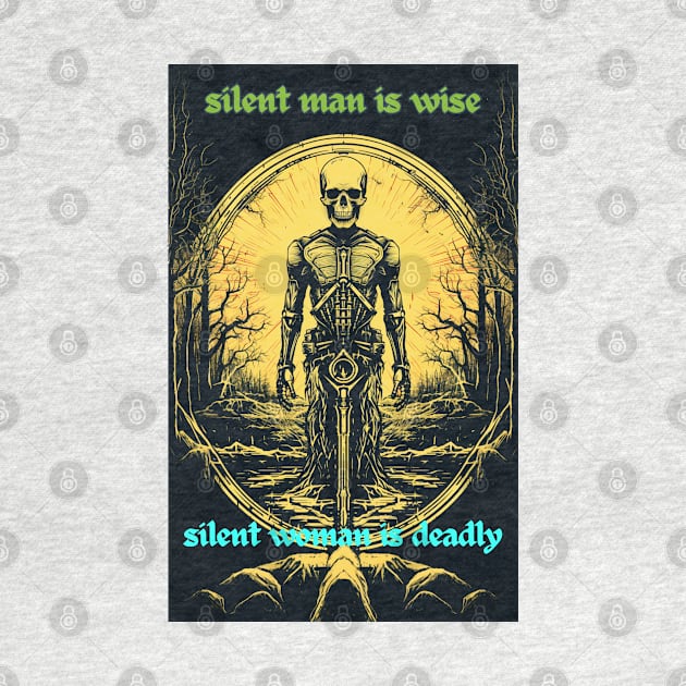 SILENT MAN IS WISE - SILENT WOMAN IS DEADLY by baseCompass